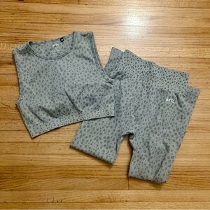 AYBL Animal Print Workout Set